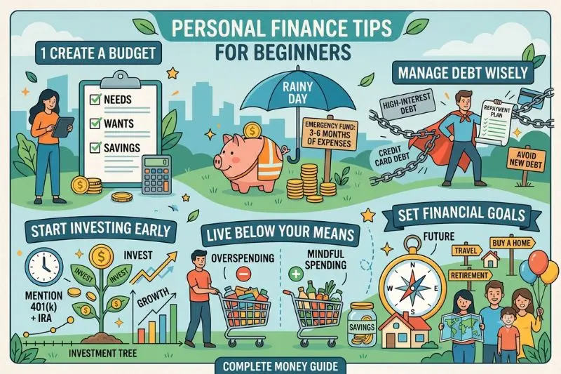 what is personal finance tips for beginners