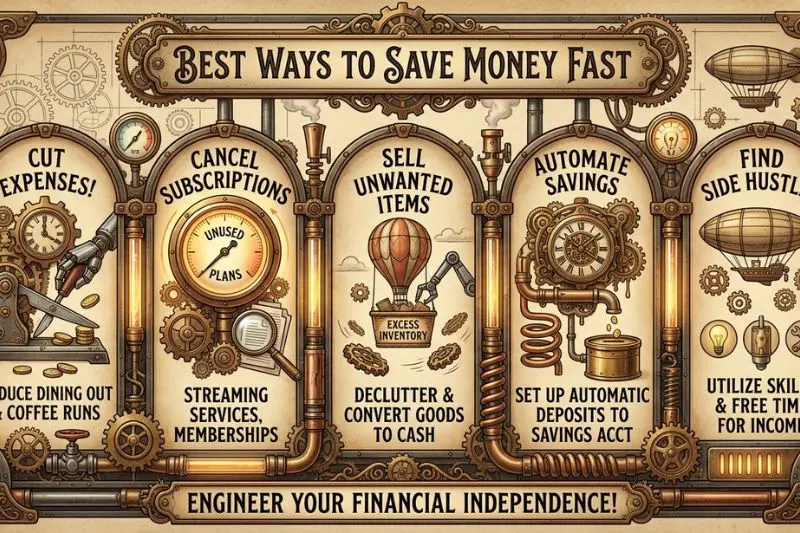 what is saving money fast