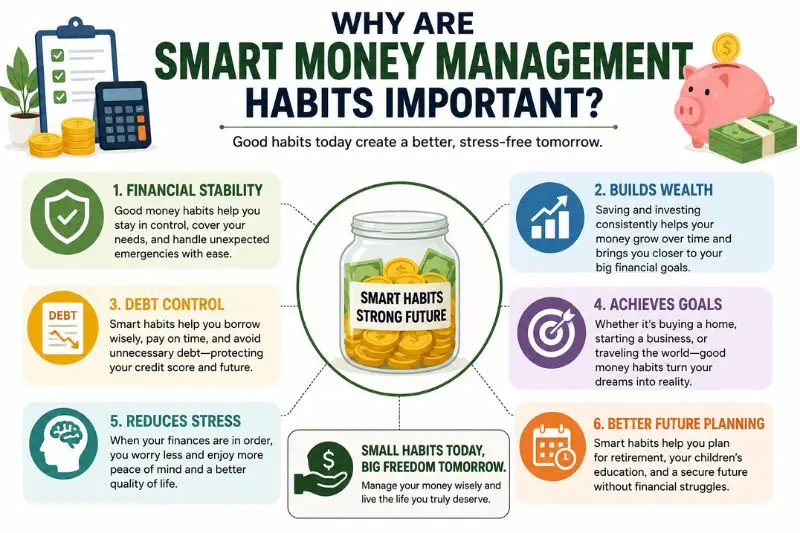why are smart money management habits important